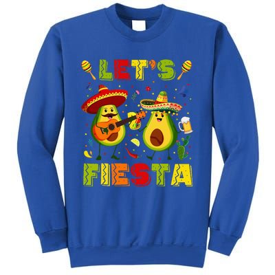 Let's Fiesta Avocado And Tacos Cinco De Mayo Sweatshirt