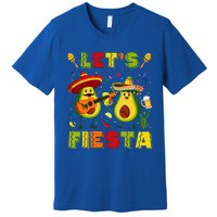 Let's Fiesta Avocado And Tacos Cinco De Mayo Premium T-Shirt