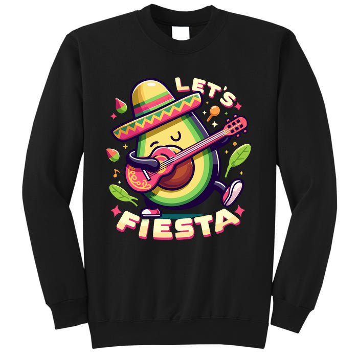 Lets Fiesta Avocado Funny Cinco De Mayo Party Sweatshirt