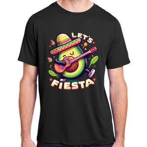 Lets Fiesta Avocado Funny Cinco De Mayo Party Adult ChromaSoft Performance T-Shirt