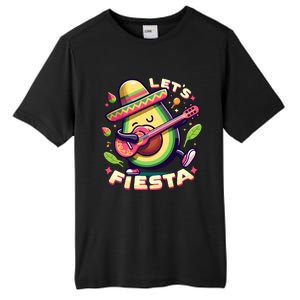 Lets Fiesta Avocado Funny Cinco De Mayo Party Tall Fusion ChromaSoft Performance T-Shirt