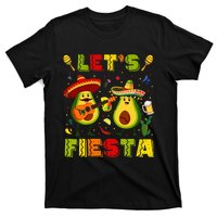 LetS Fiesta Avocado And Tacos Cinco De Mayo T-Shirt