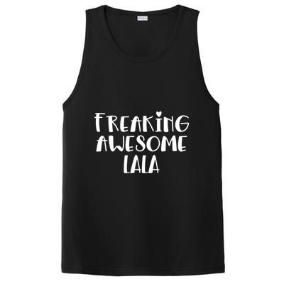 Lala Freaking Awesome Best Grandma Lala Ever I Love Lala Gift PosiCharge Competitor Tank