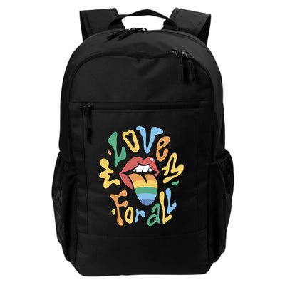 Love For All Pride Tongue Backpack