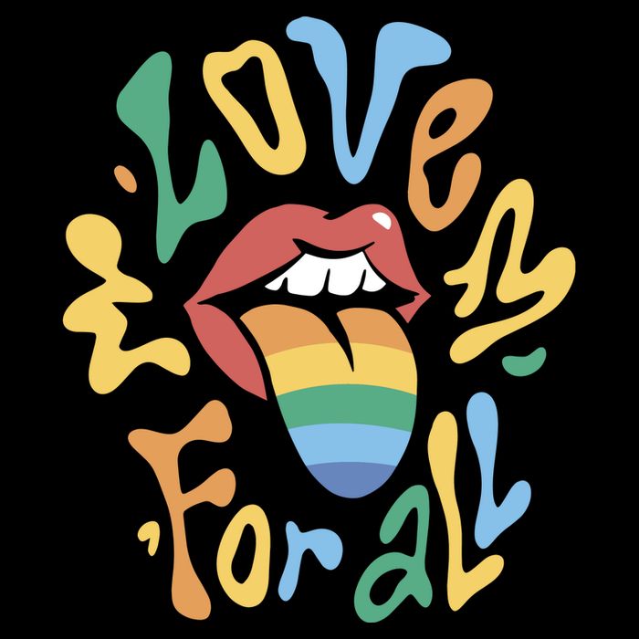 Love For All Pride Tongue Sustainable Bucket Hat