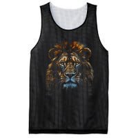 Lion Fantasy Art Animal Lion Mesh Reversible Basketball Jersey Tank