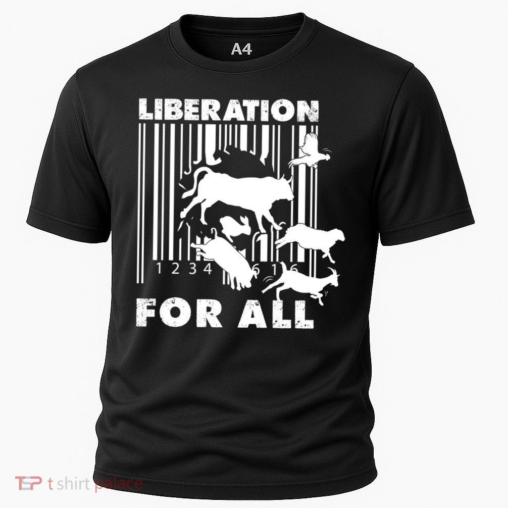 Liberation For All Animal Ware Animal Rights Gift Performance Shirt