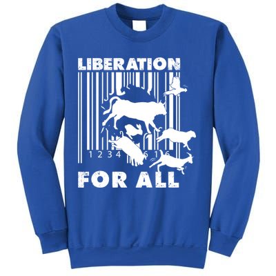 Liberation For All Animal Ware Animal Rights Gift Sweatshirt