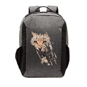 Leopard Face African Safari Wild Cat Paws Ank Op Vector Backpack