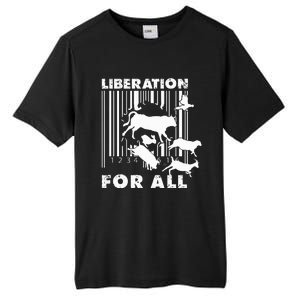 Liberation For All Animal Rights Tall Fusion ChromaSoft Performance T-Shirt