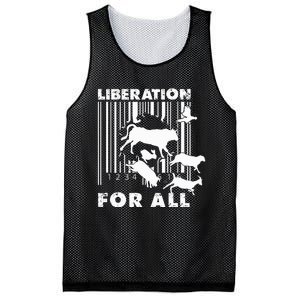 Liberation For All Animal Rights Mesh Reversible Basketball Jersey Tank