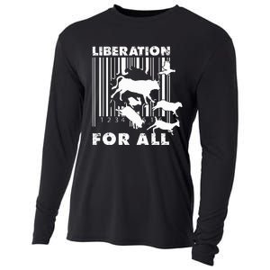 Liberation For All Animal Rights Cooling Performance Long Sleeve Crew