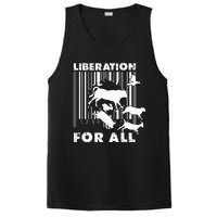 Liberation For All Animal Rights PosiCharge Competitor Tank