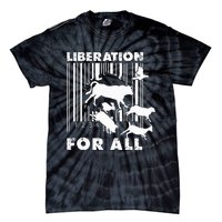 Liberation For All Animal Rights Tie-Dye T-Shirt