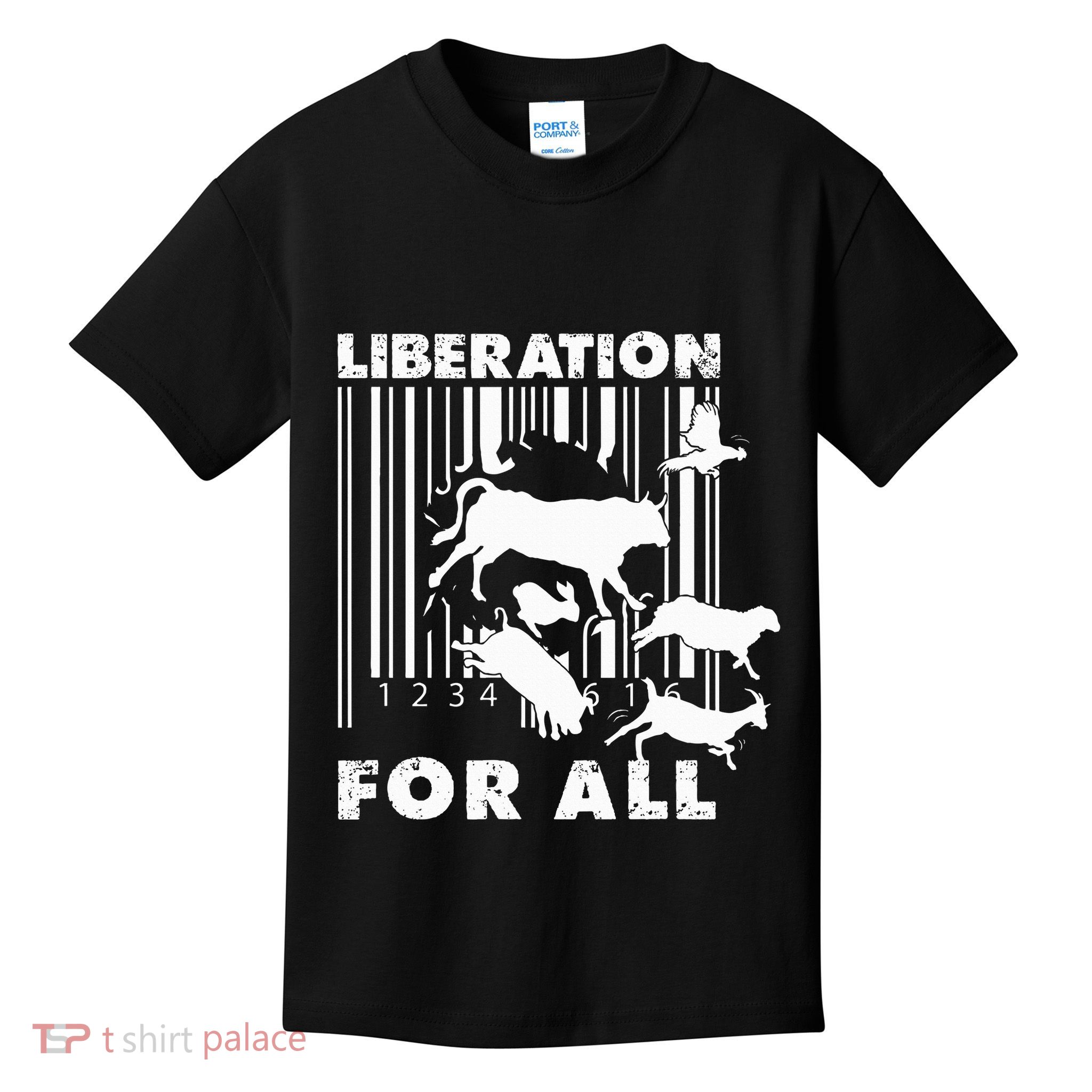 Liberation For All Animal Rights Kids T-Shirt