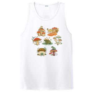 Lovely Frog And Mushroom PosiCharge Competitor Tank