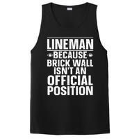 Lineman Football Art For Football Player Lineman PosiCharge Competitor Tank