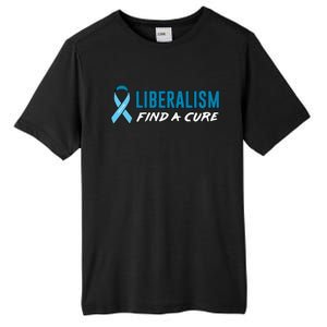 Liberalism Find a Cure Tall Fusion ChromaSoft Performance T-Shirt