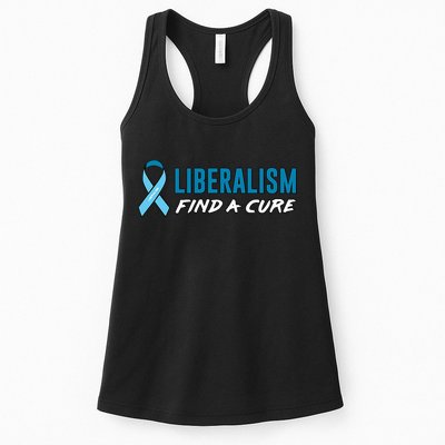 Liberalism Find a Cure Womens Tank Top