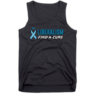 Liberalism Find a Cure Tank Top