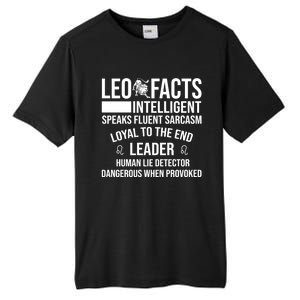 Leo Facts August Leo Zodiac Gift Tall Fusion ChromaSoft Performance T-Shirt