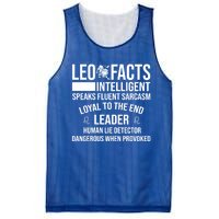 Leo Facts August Leo Zodiac Gift Mesh Reversible Basketball Jersey Tank