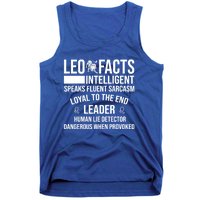 Leo Facts August Leo Zodiac Gift Tank Top