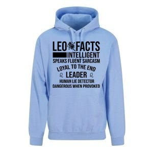 Leo Facts August Leo Zodiac Gift Unisex Surf Hoodie