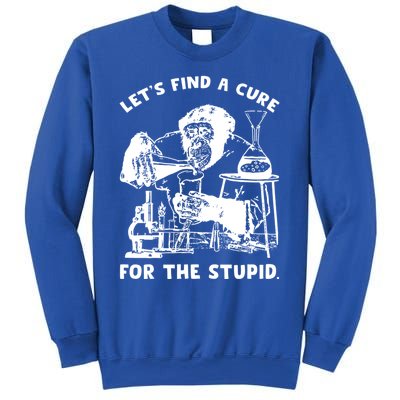 Let’S Find A Cure For The Stupid Gift Sweatshirt