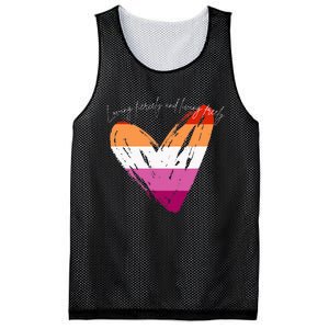 Loving Fiercely And Living Freely Mesh Reversible Basketball Jersey Tank