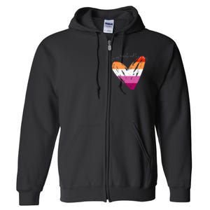 Loving Fiercely And Living Freely Full Zip Hoodie