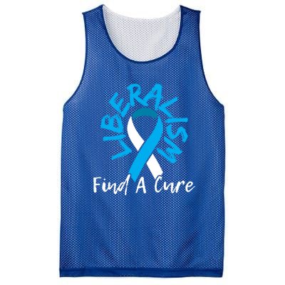 Liberalism Find A Cure Funny Conservative Republican Gift Great Gift Mesh Reversible Basketball Jersey Tank