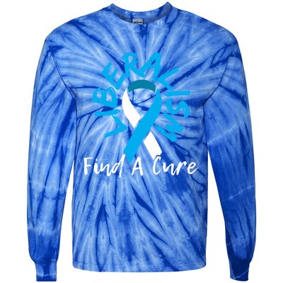 Liberalism Find A Cure Funny Conservative Republican Gift Great Gift Tie-Dye Long Sleeve Shirt