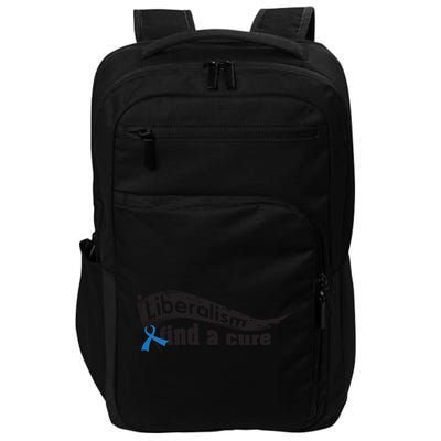 Liberalism Find A Cure Divine Progressive Gift Cute Gift Impact Tech Backpack
