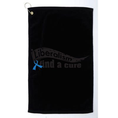 Liberalism Find A Cure Divine Progressive Gift Cute Gift Golf Towel