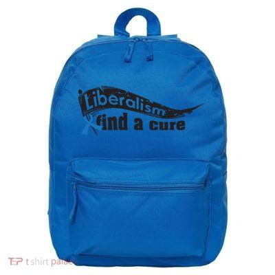 Liberalism Find A Cure Divine Progressive Gift Cute Gift 16 in Basic Backpack