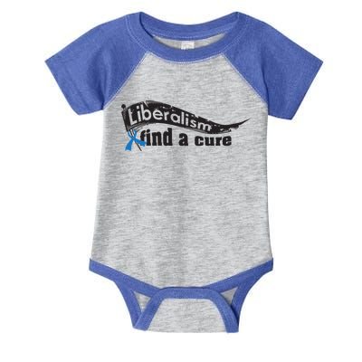 Liberalism Find A Cure Divine Progressive Gift Cute Gift Infant Baby Jersey Bodysuit