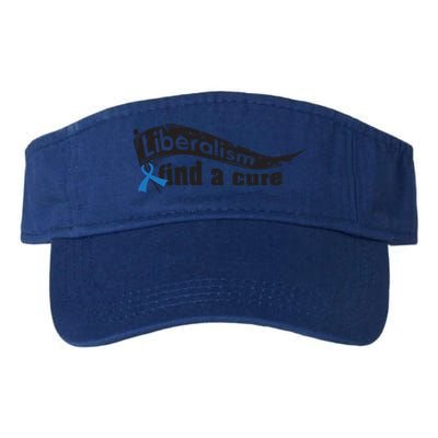 Liberalism Find A Cure Divine Progressive Gift Cute Gift Visor