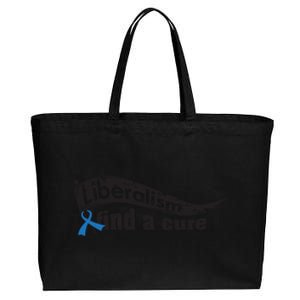 Liberalism Find A Cure Divine Progressive Gift Cute Gift Cotton Canvas Jumbo Tote