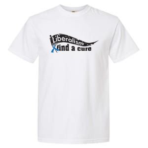 Liberalism Find A Cure Divine Progressive Gift Cute Gift Garment-Dyed Heavyweight T-Shirt