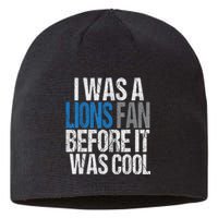 Lions Fan Before It Was Cool Lions Gear Lions Fan Sustainable Beanie