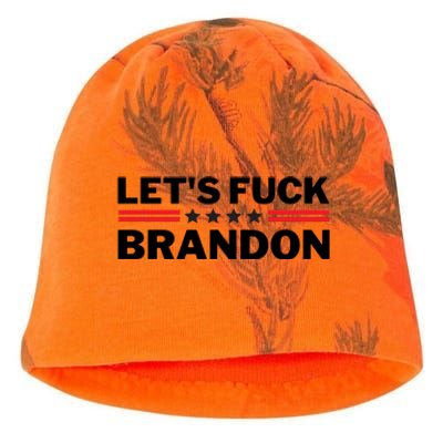 Let's Fuck Brandon Lets Fuck Brandon Lets Go Brandon Kati - Camo Knit Beanie