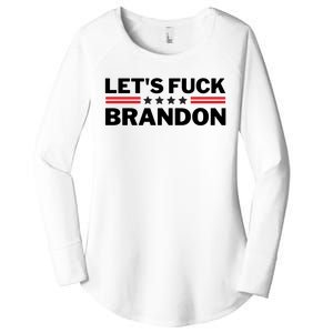 Let's Fuck Brandon Lets Fuck Brandon Lets Go Brandon Women's Perfect Tri Tunic Long Sleeve Shirt