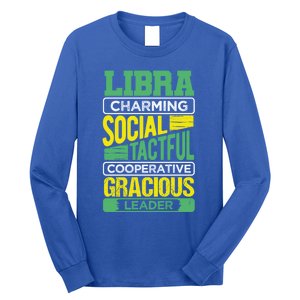 Libra Facts Birthday Gift Astrology Horoscope Zodiac Libra Gift Long Sleeve Shirt