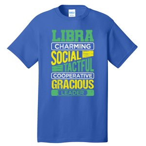 Libra Facts Birthday Gift Astrology Horoscope Zodiac Libra Gift Tall T-Shirt