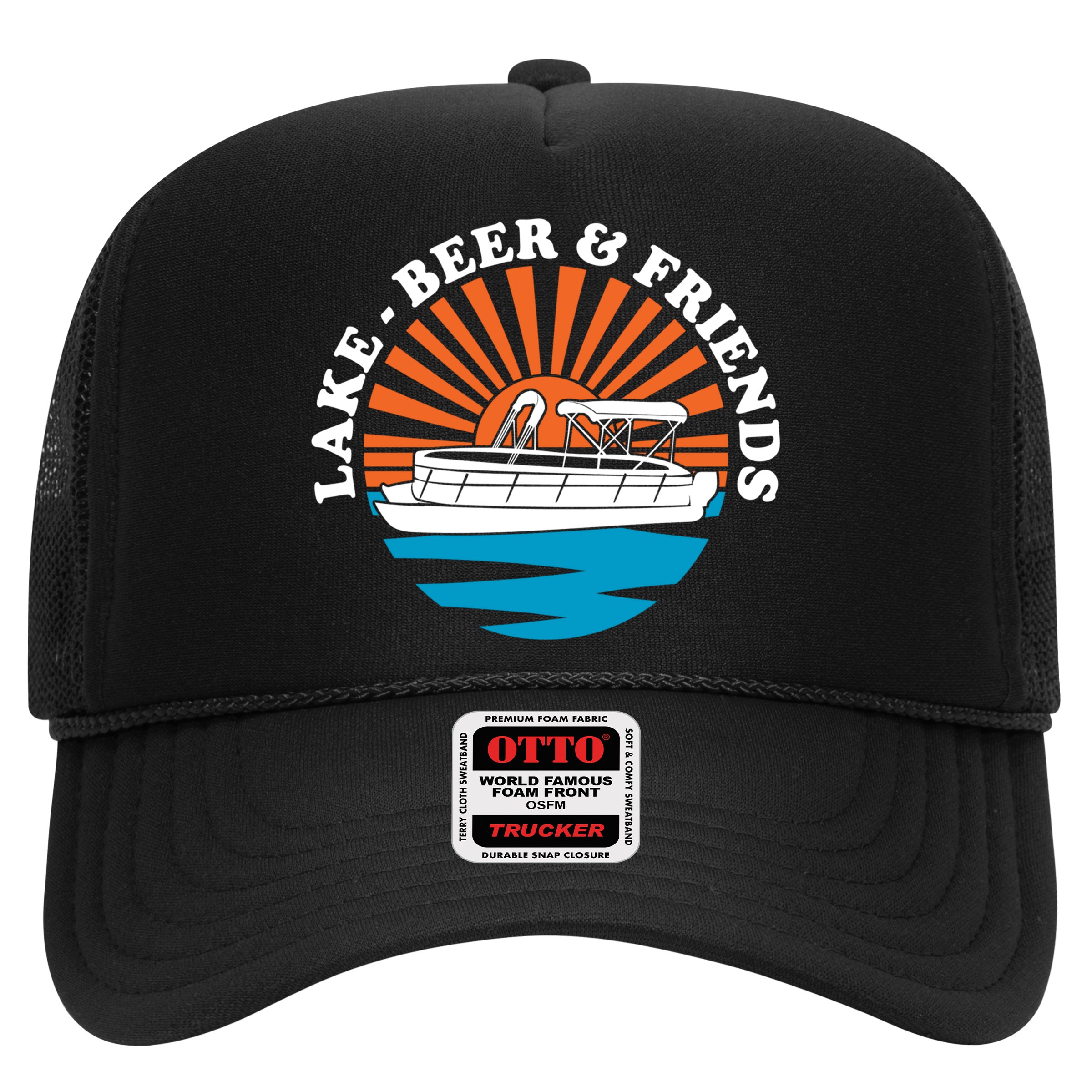 Lake Friends Boating Ing Summer Pontoon Boat Dad Mom Gift Hat