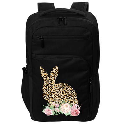 Leopard Floral Bunny Impact Tech Backpack