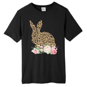 Leopard Floral Bunny Tall Fusion ChromaSoft Performance T-Shirt