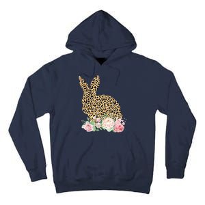 Leopard Floral Bunny Tall Hoodie