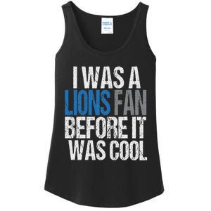 Lions Fan Before It Was Cool Lions Gear Lions Fan Ladies Essential Tank